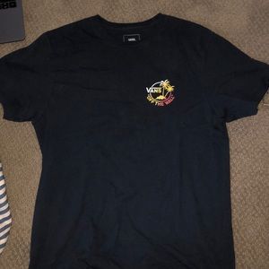 Navy blue vans T-shirt